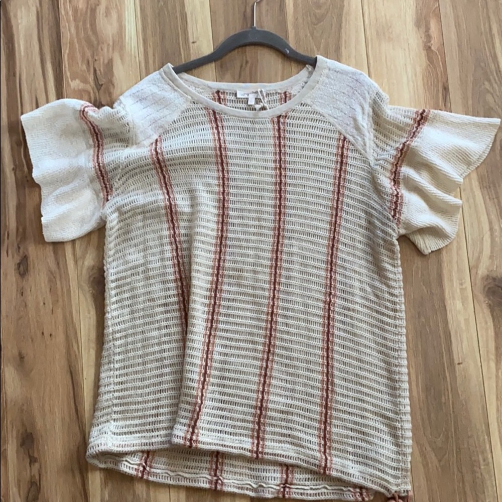 Women’s size L boutique knit top